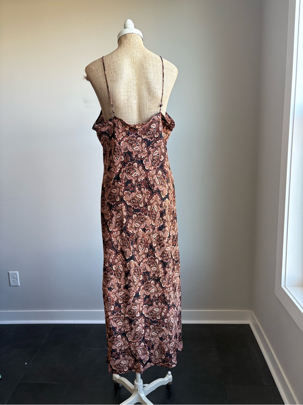 Nili Lotan x Target Paisley Print Slip Dress Large - Picture 9 of 9